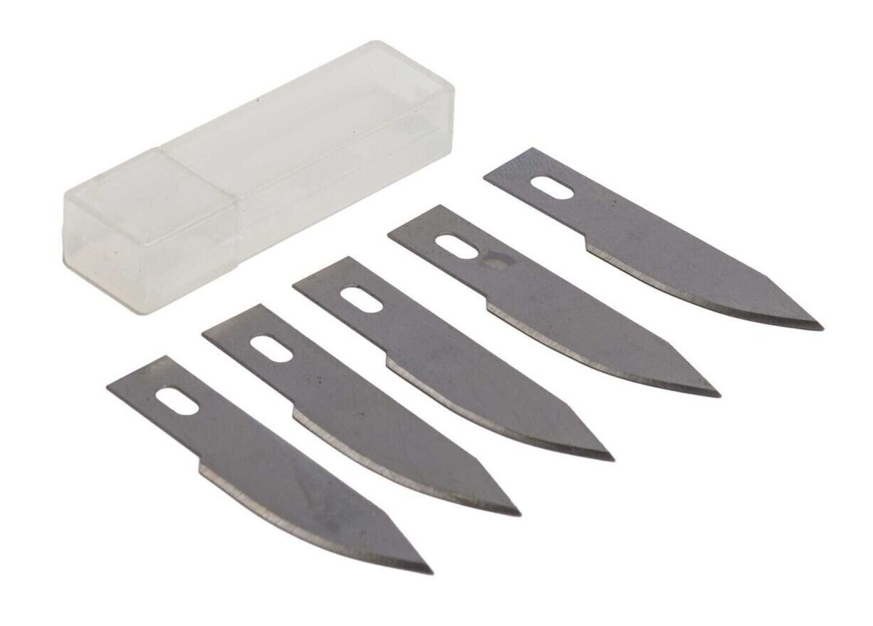Blades #22 Curved Edge (5) Hobby Essentials HDXK0009