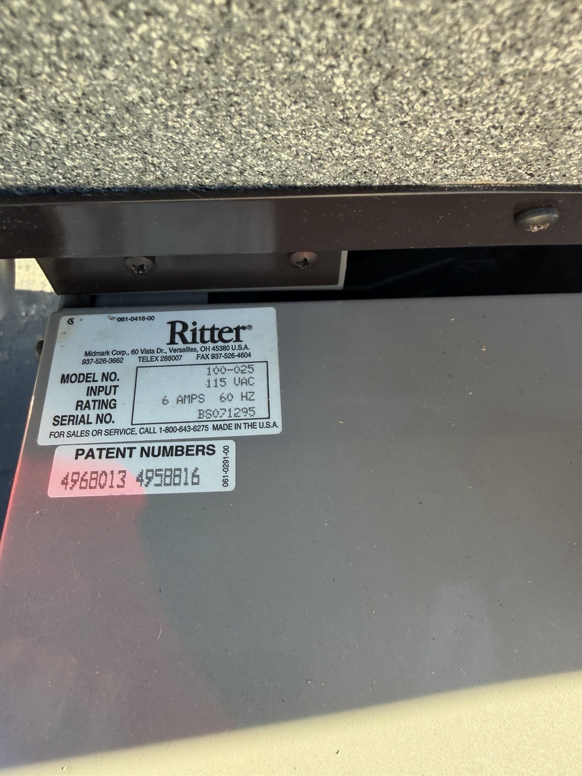 Midmark Ritter 104 Barrier Free Examination Table