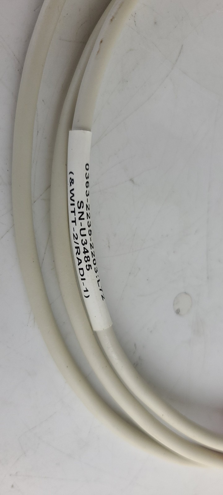 WITT-2 Cable Part Number 0363-2235-2203