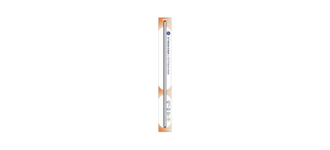 GE 25426 Fluorescent Bulb 13 W T5 21" L Warm White Linear 3000 K Frosted