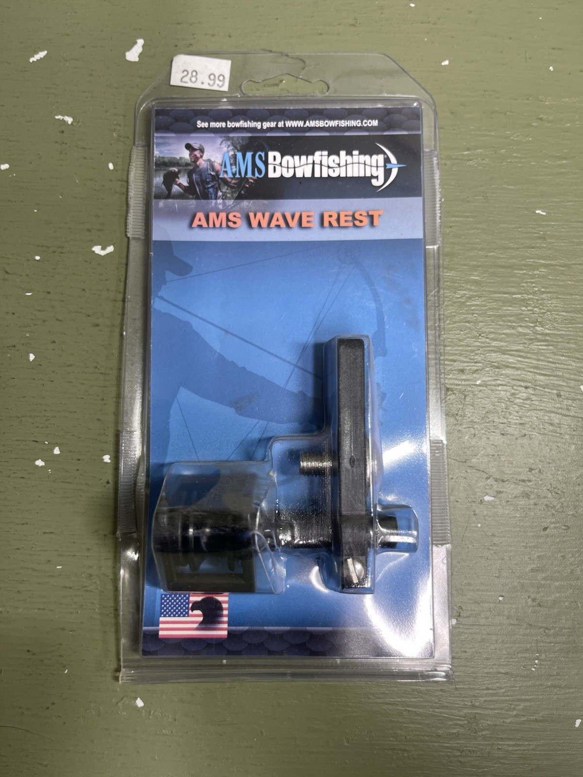 AMS Bowfishing Arrow Rest Wave Rest #M151