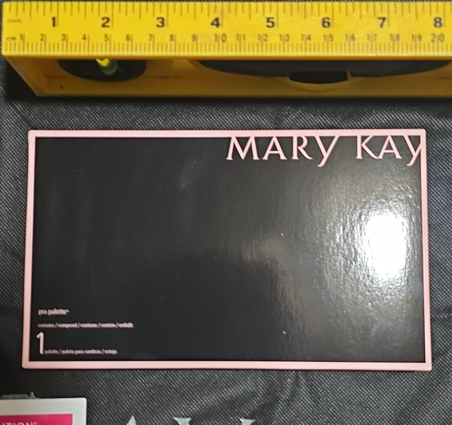 Mary Kay Pro Palette Customizable Magnetic Reusable Makeup Palette Black Pink