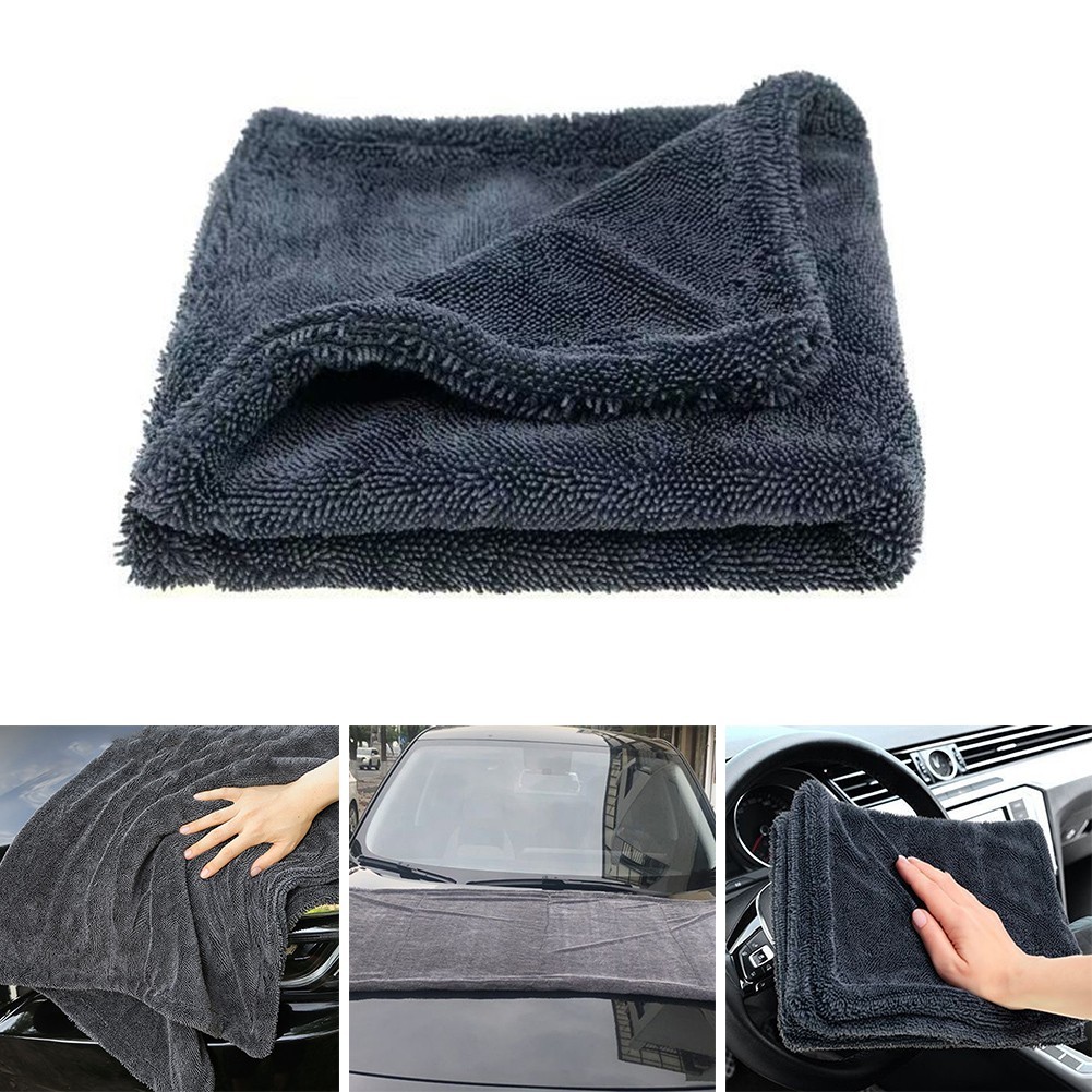 Microfiber Car Wash Towel Soft Quick Dry Cloth for Glass Mirrors Tiles