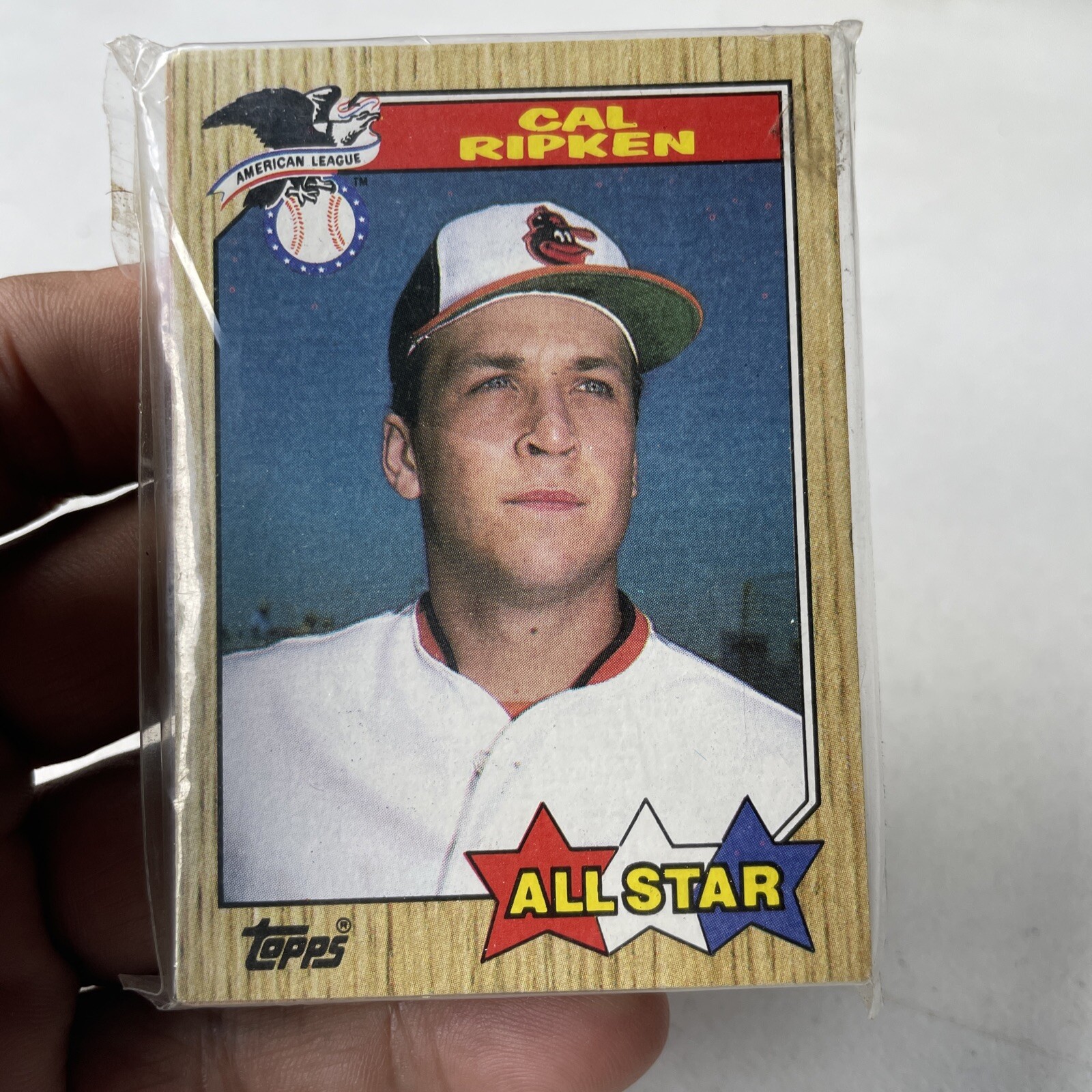 VINTAGE TOPPS MLB 1986 AMERICAN LEAGUE LEADERS TRADING CARDS - SEALED (Ff1)