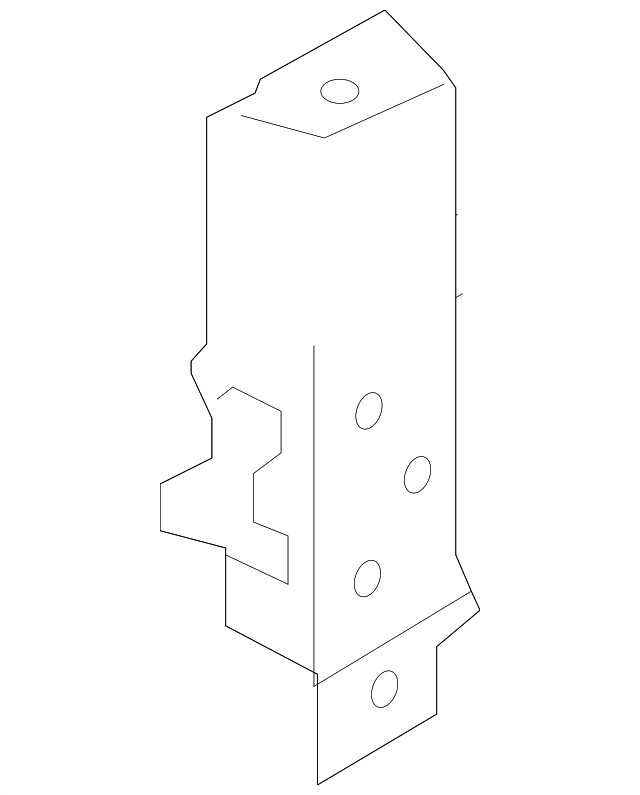 Genuine Mitsubishi Support Plate 62523W000P