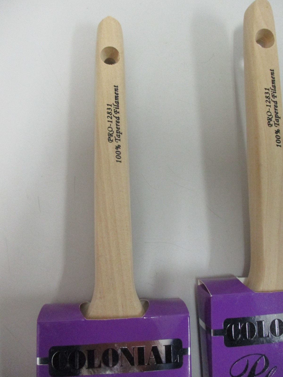 3 Colonial Platinum 2-1/2" Paint Brushes