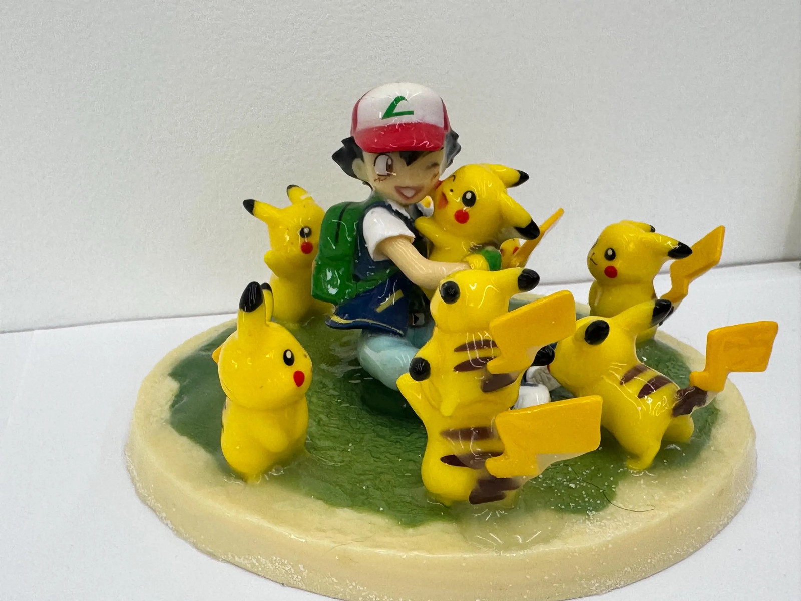 Ash and Pikachu Adorable Display