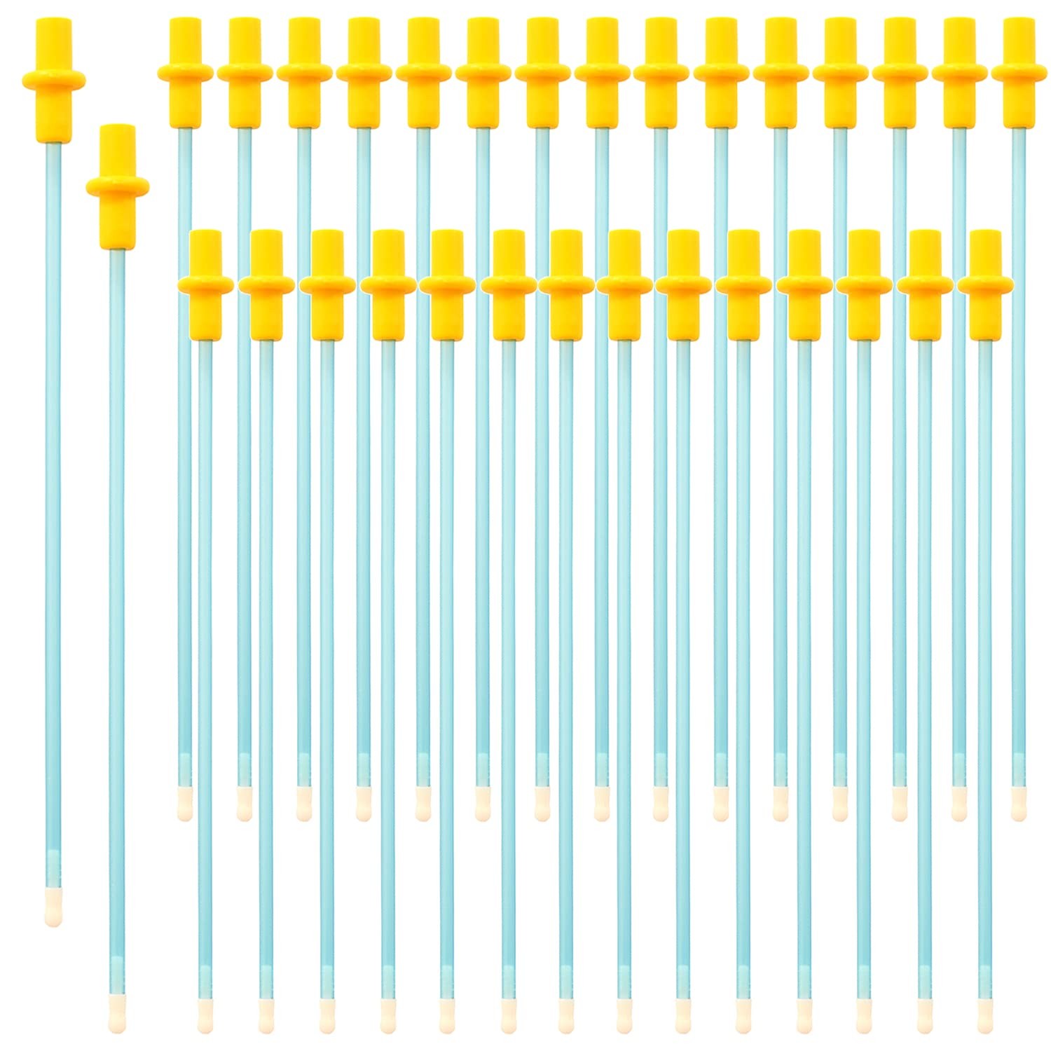 ROPUKEY 50 Pcs Artificial Insemination Dog Breeding Rods, Disposable Animals