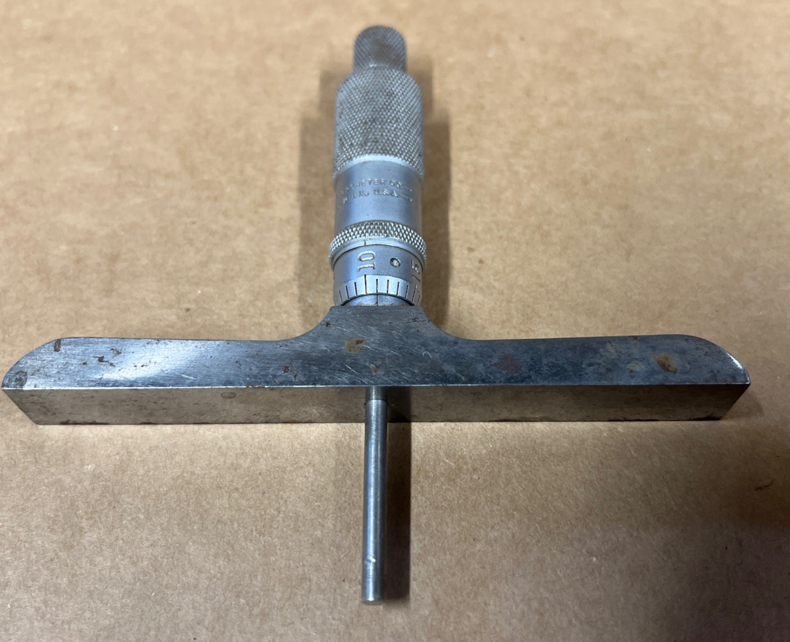 Tubular Micrometer Co. Depth Micrometer