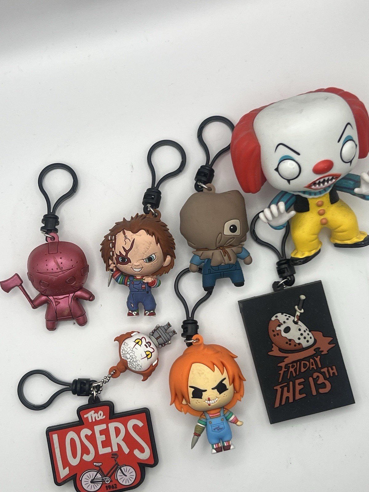 HORROR 3d Pendant keychains Funko collectible