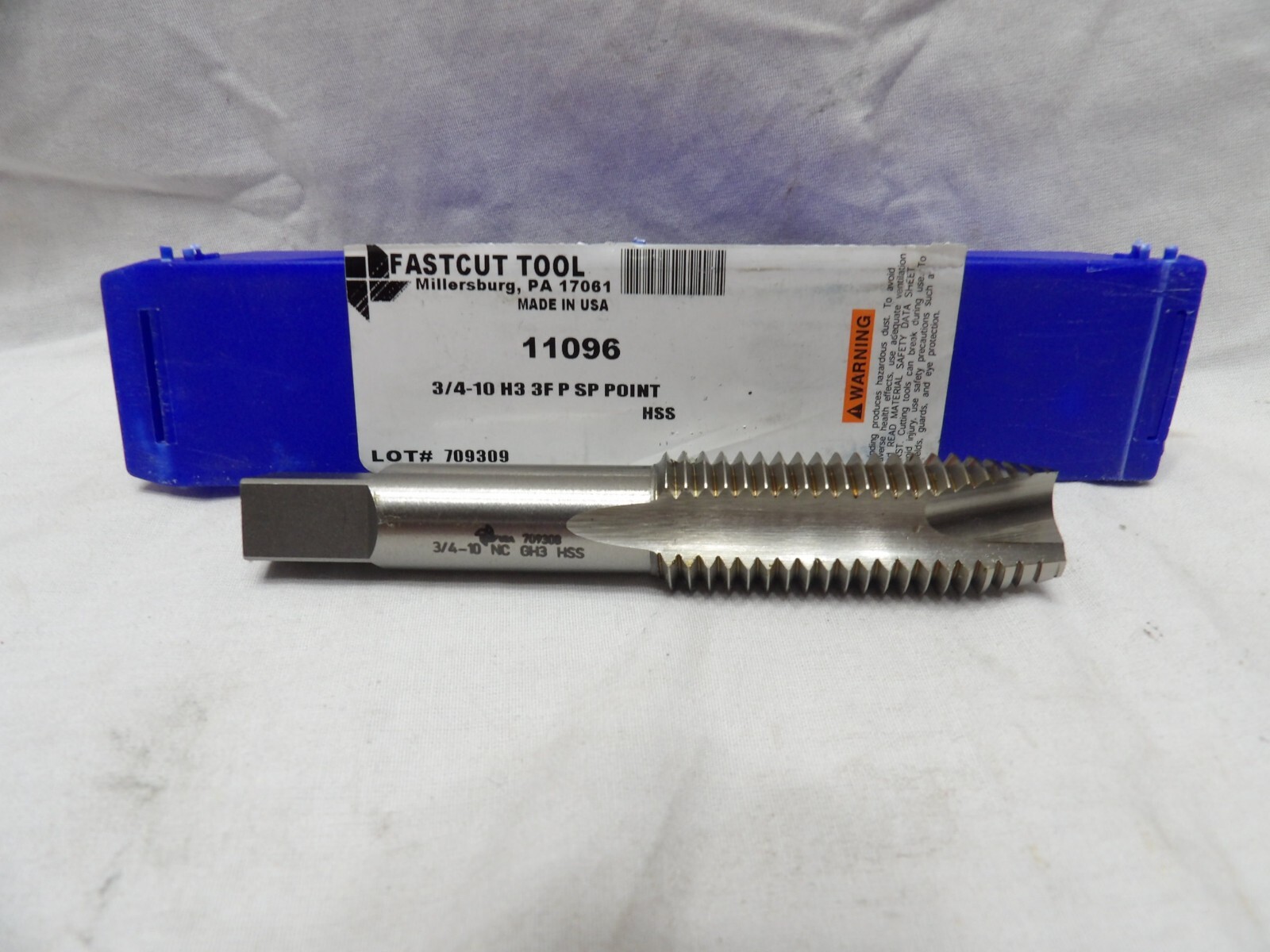 Fastcut Tool 3/4 - 10 H3 3F P SP Point #11096