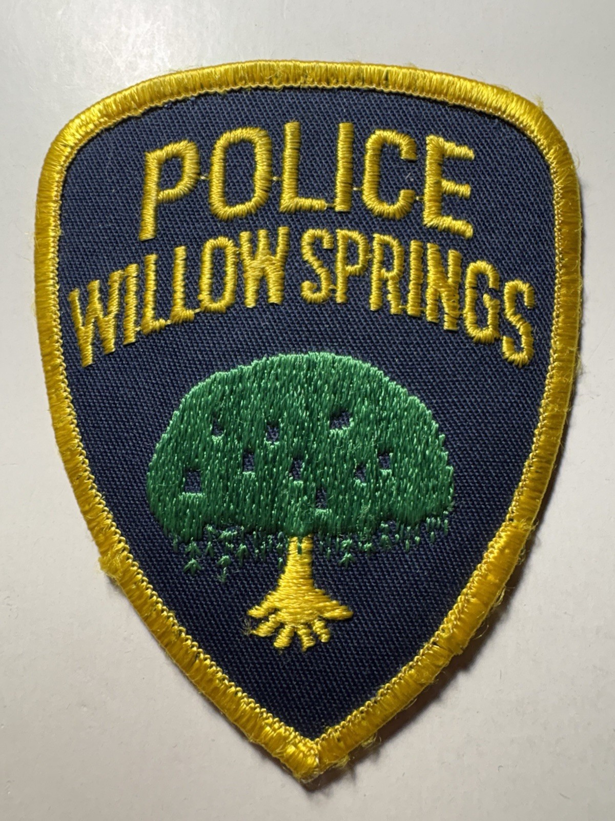 Willow Springs Illinois Police Patch