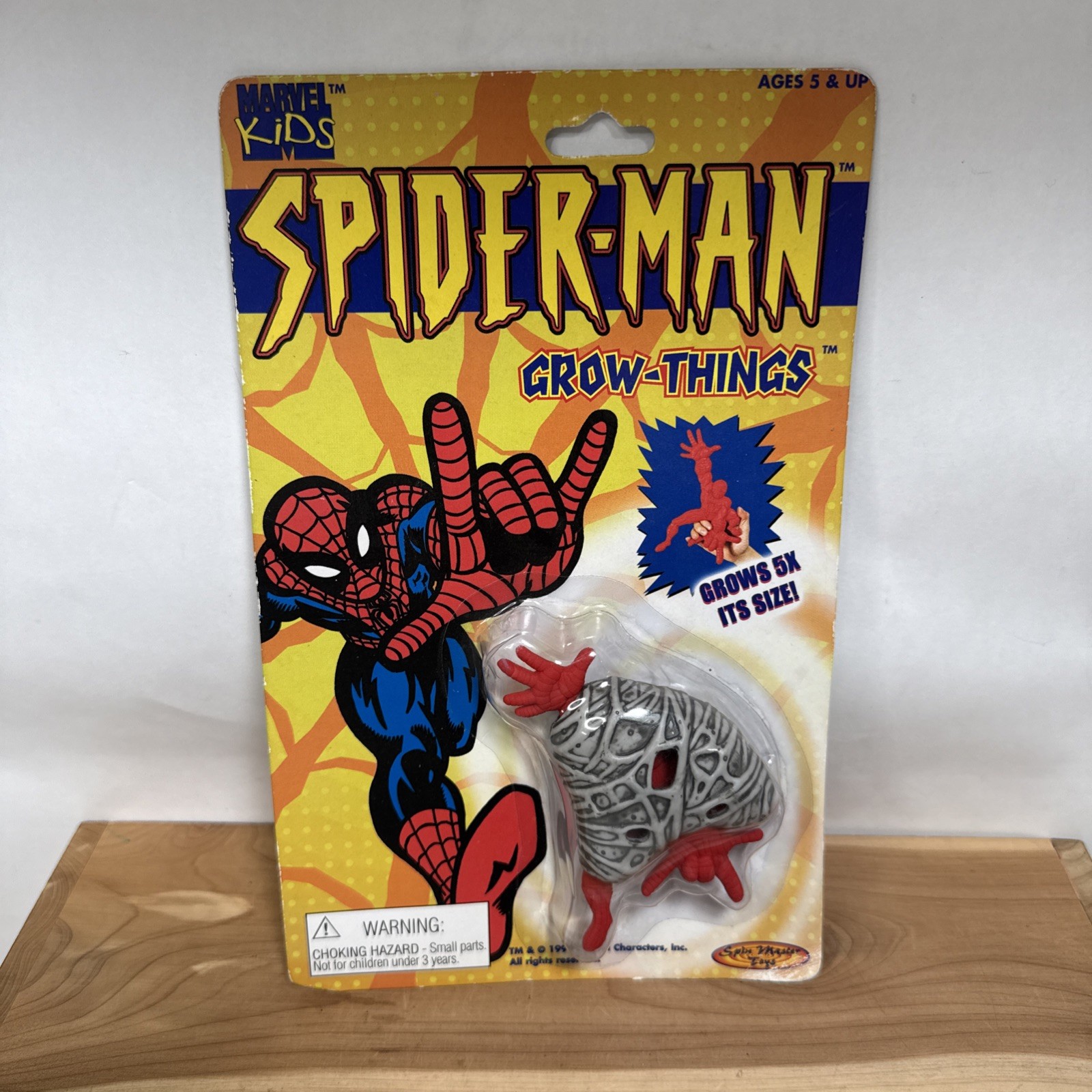 Marvel Spider-Man Grow-Things (Vintage 1999) by Marvel Kids Spin Master