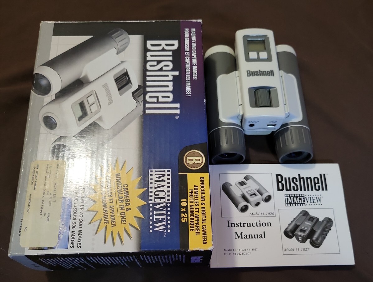 Bushnell Imageview 11-1026 Binoculars 10x25 FOV 300 @ 1000 YDS