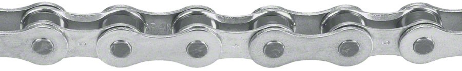 SRAM PC-1 Single Speed Chain 1/2" x 1/8" Nickel-Plated Steel, Durable Snap-Lock