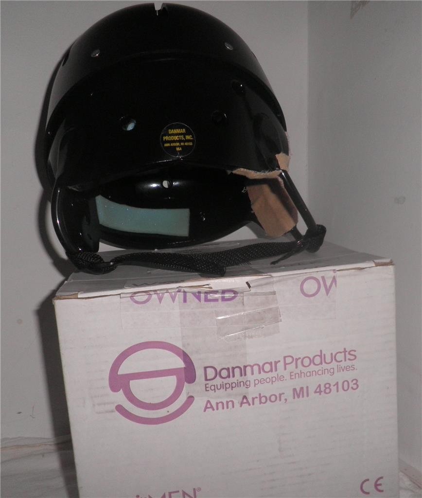 Safety Helmet Black Hard Shell by Danmar Products USA made Size XL
