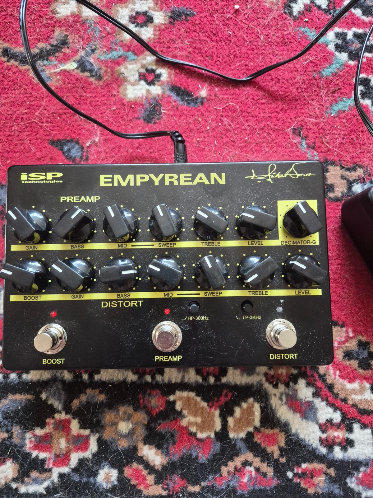 ISP Technologies Empyrean Signature Michael Sweet Preamp Pedal