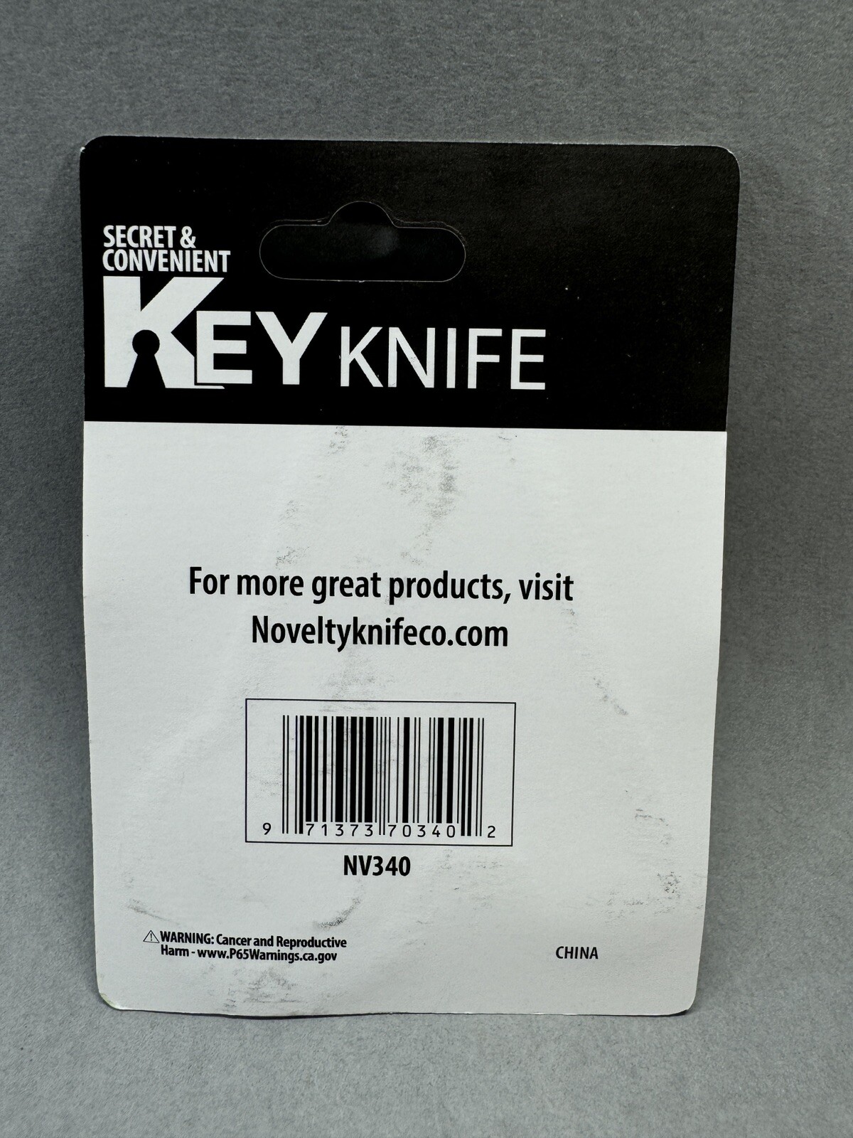 Novelty Cutlery Tools Folding Knife 2" Stainless Steel Construction Key-Shaped