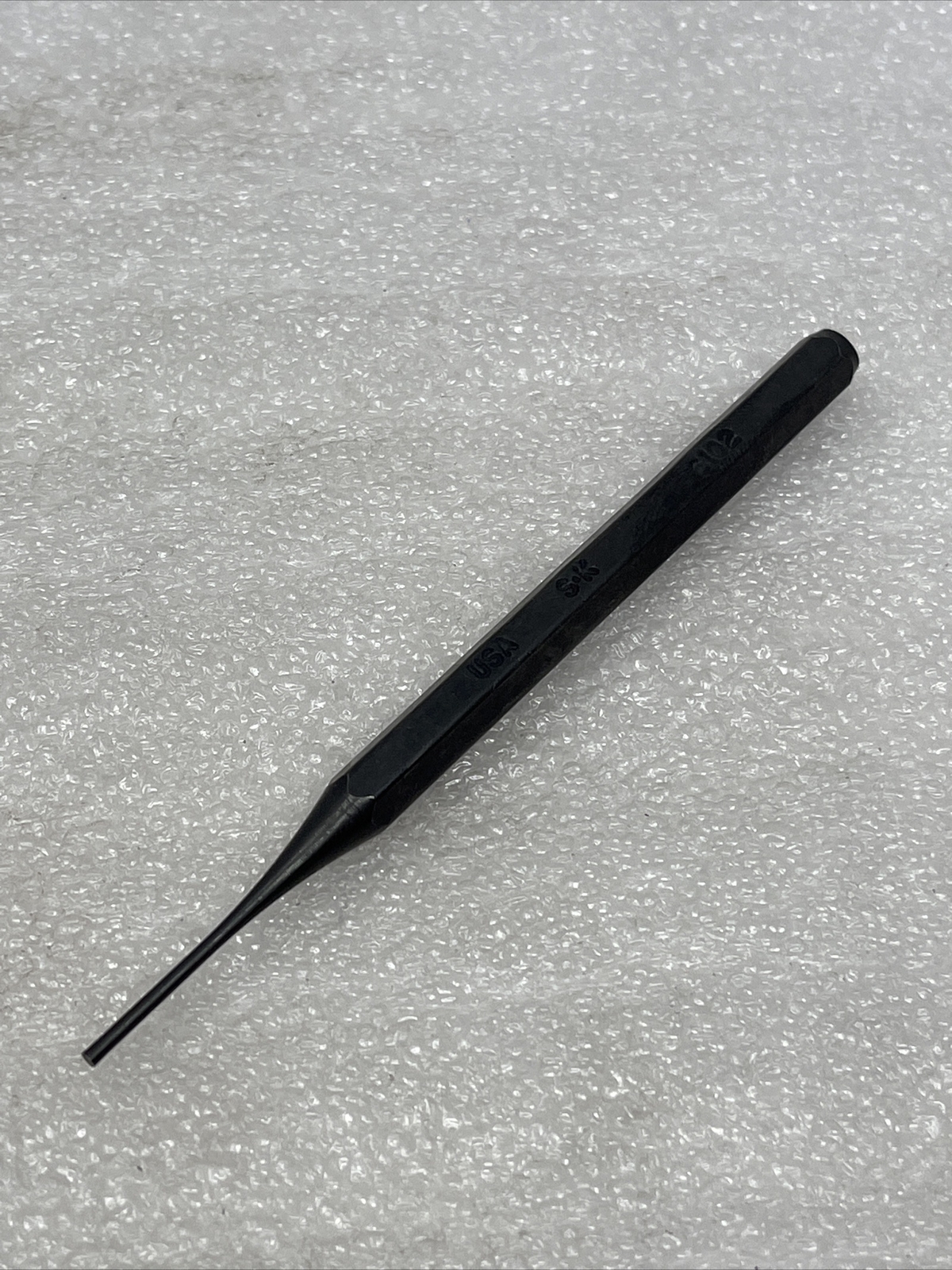 SK Hand Tools 1/16” Straight Pin Punch, 6102, Hex Shank, USA Made, New