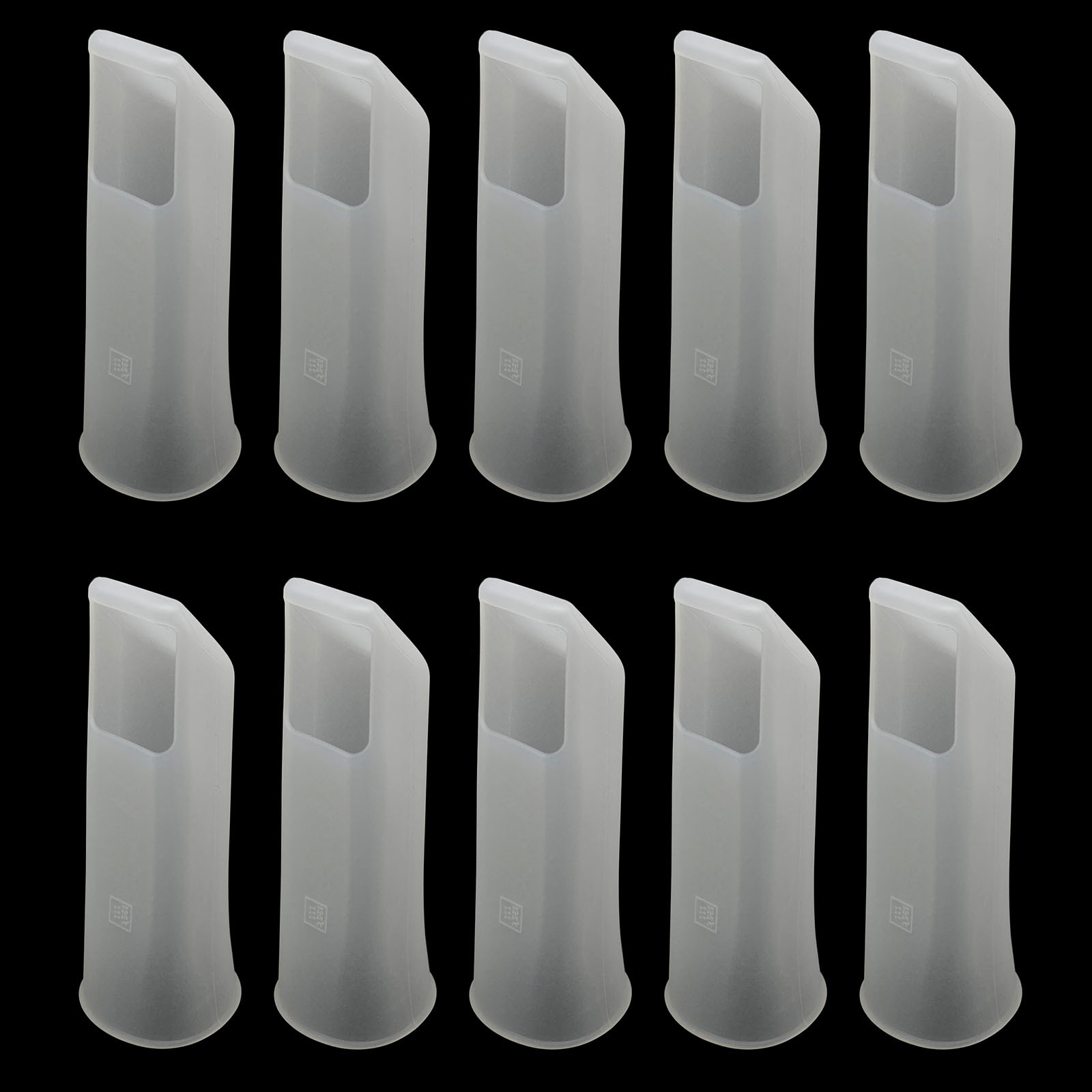 10pcs 3Shape TRIOS 3 Scanner Tip Protective Clear Sleeves Autoclavable Silicone