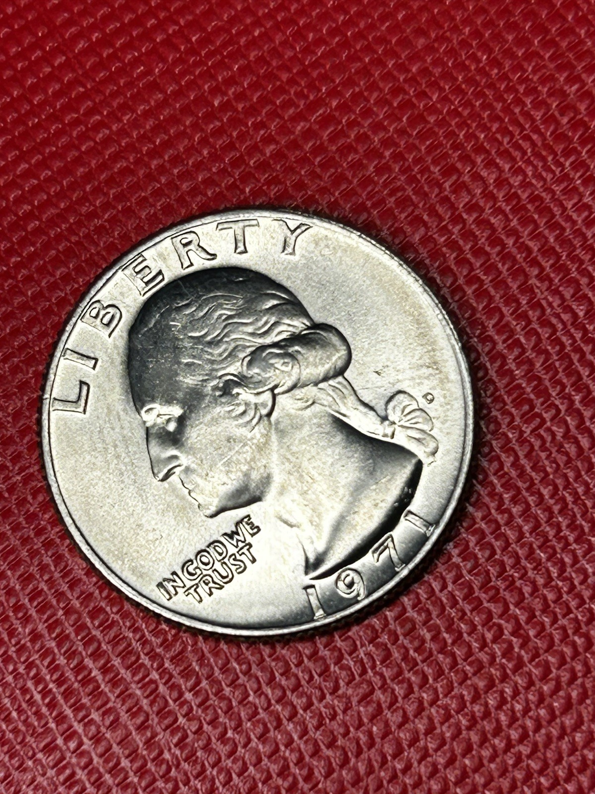 1971 D Washington Quarter Perfect Example Prooflike Brilliant Uncirculated #A233