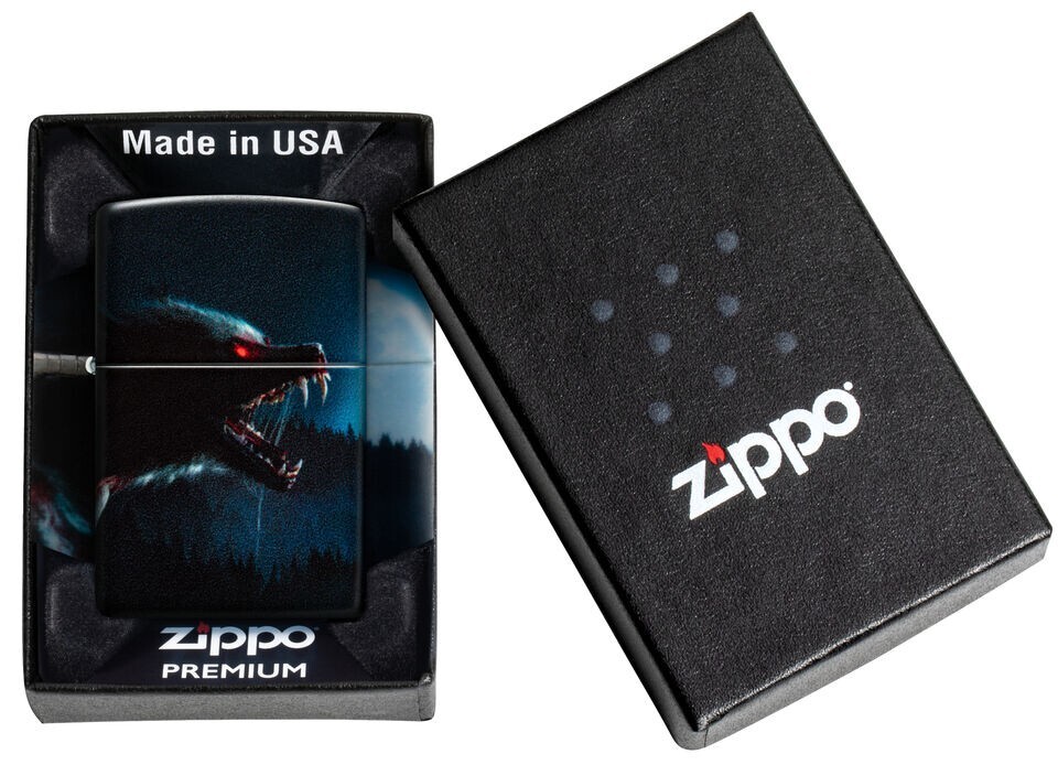 Zippo Horror Wolf 540 Matte 48923