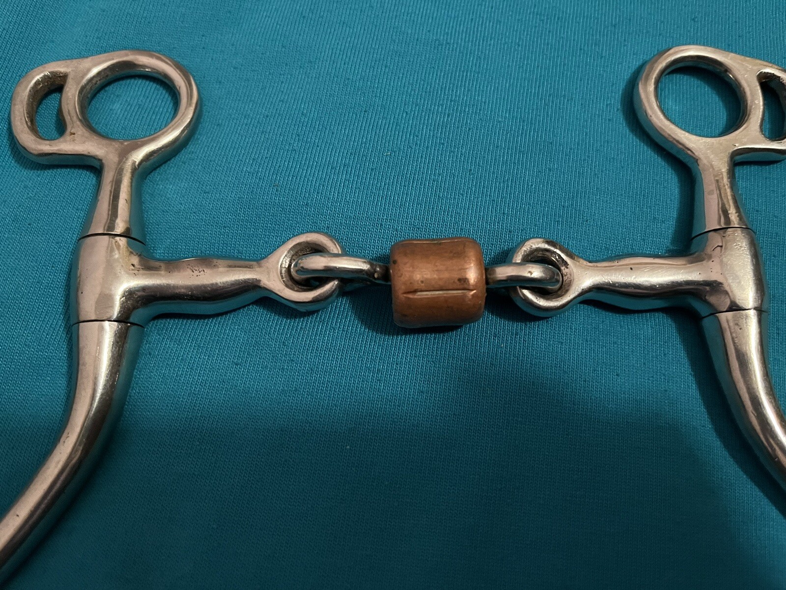 Tom Thumb 5” Western Bit With Copper Roller 3 Piece Bit