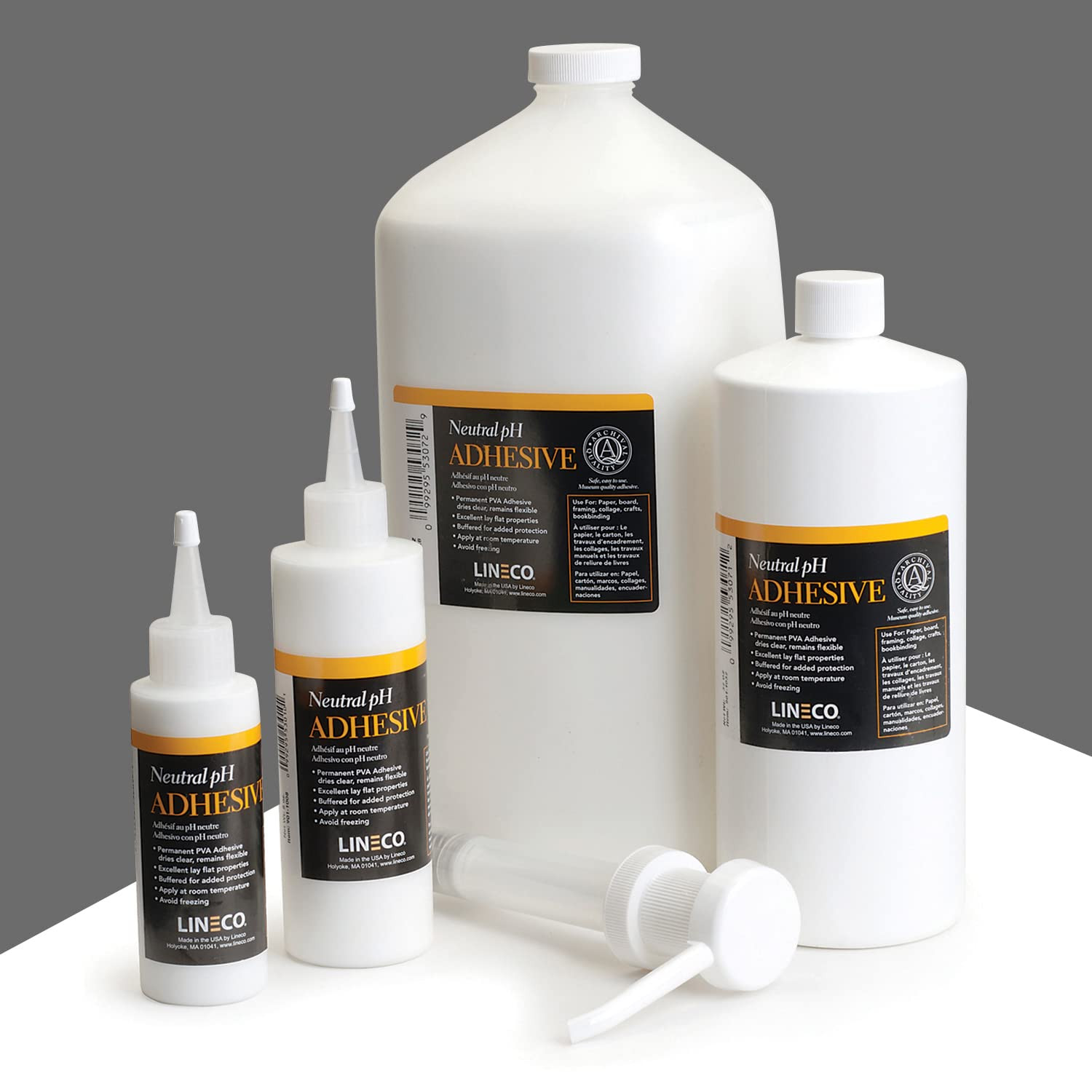 Neutral Ph Adhesive, 4 Oz, Acid-Free, All-Purpose Glue, Dries Clear and Remains