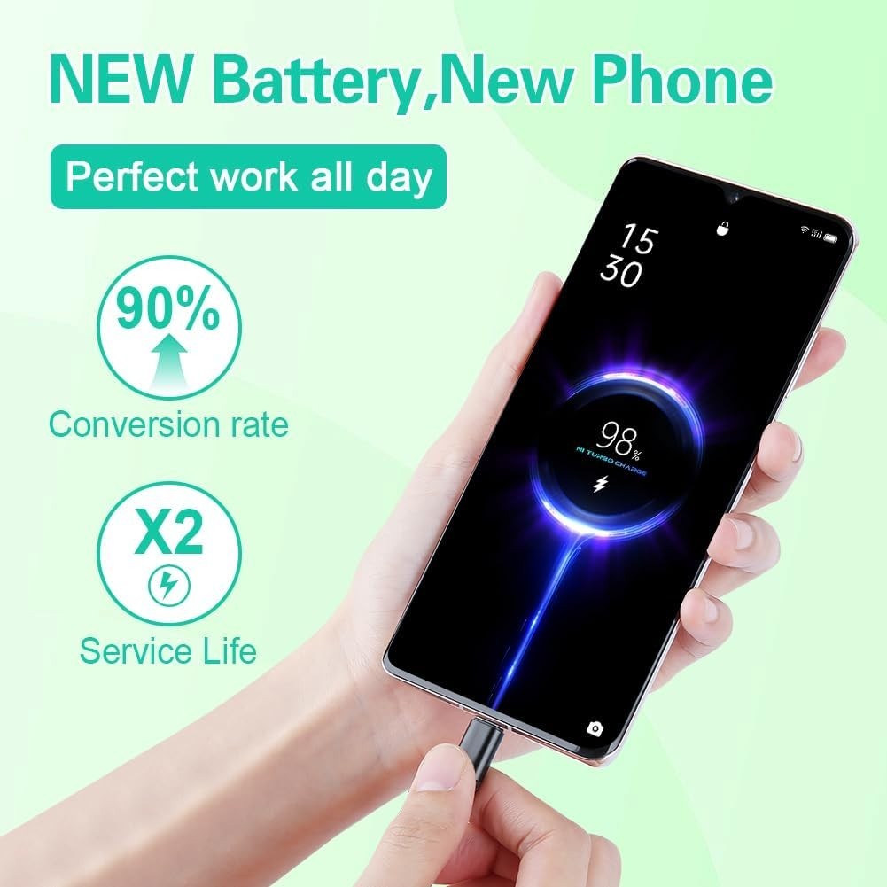 Upgrade Your Galaxy S6 with 9000mAh Battery - Safe, Certified, Long-lasting