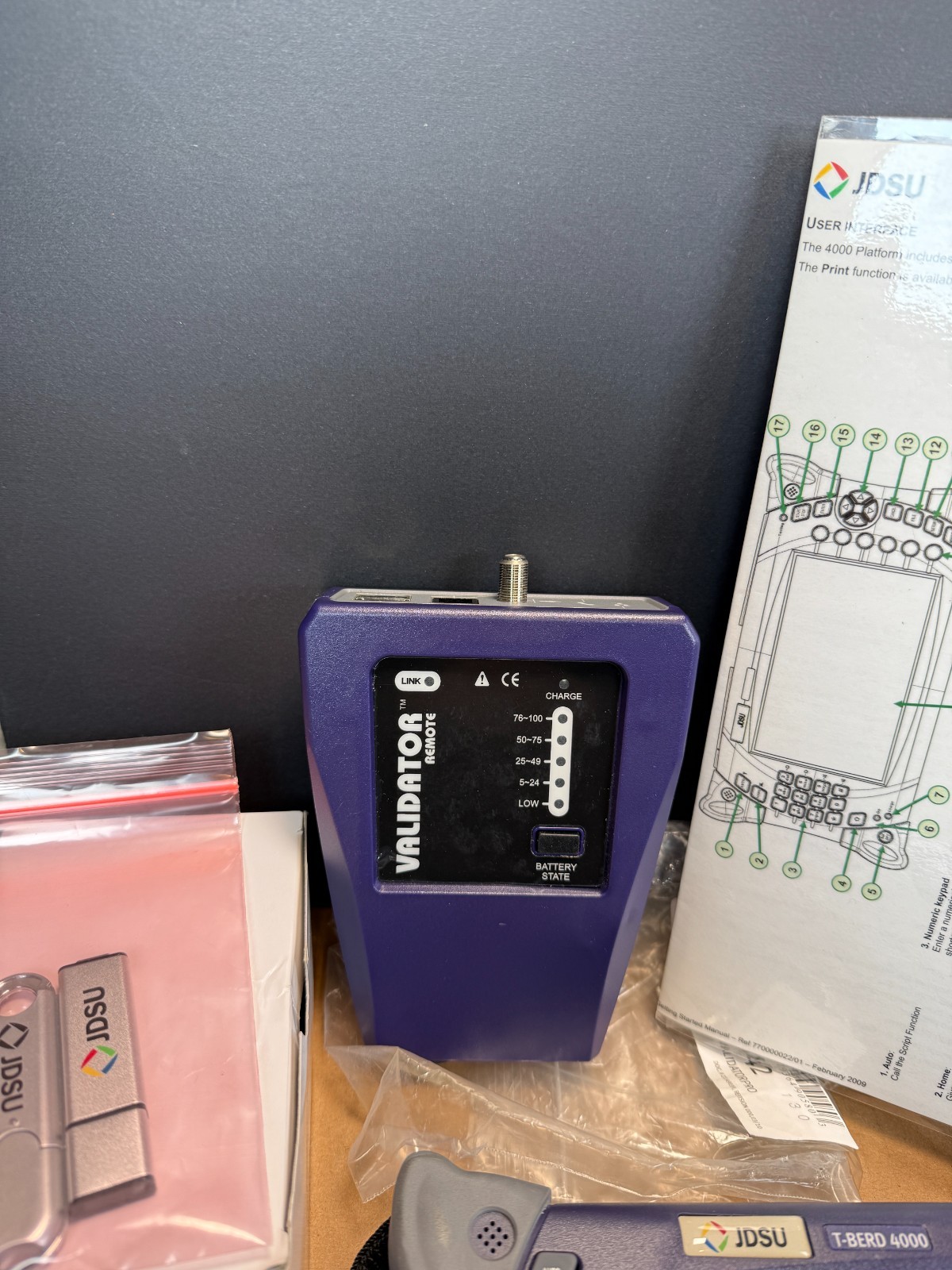 JDSU MTS T-BERD 4000 LAN Works Ships Fast!!!