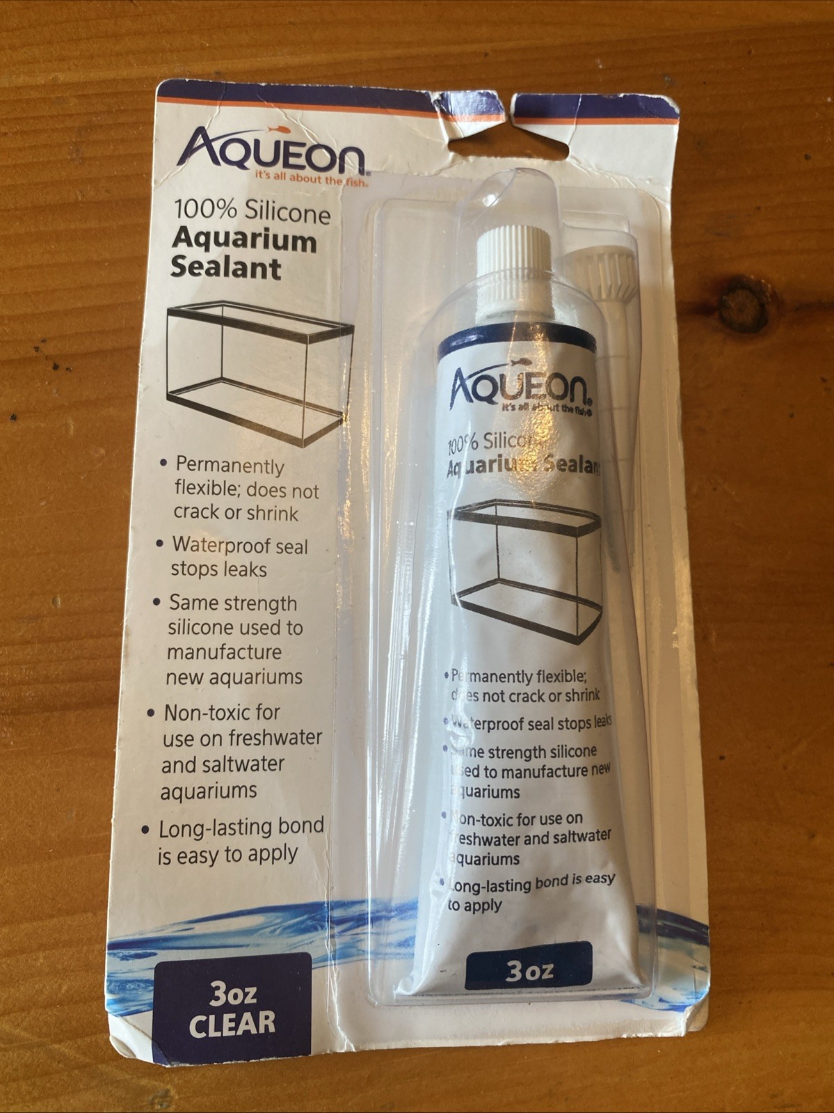 🔥 Aqueon Aquarium Silicone Sealant Clear 3 Ounces NEW IN PACKAGING 🔥