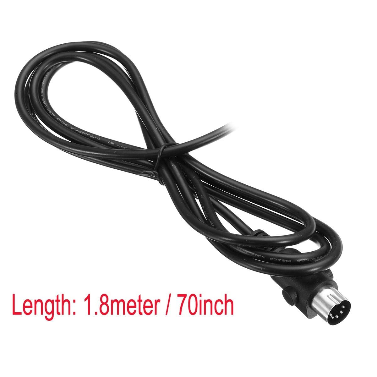 Up and Down 4 Button 5pin Roll Line 180° Electric Sofa Remote Hand Control fo...