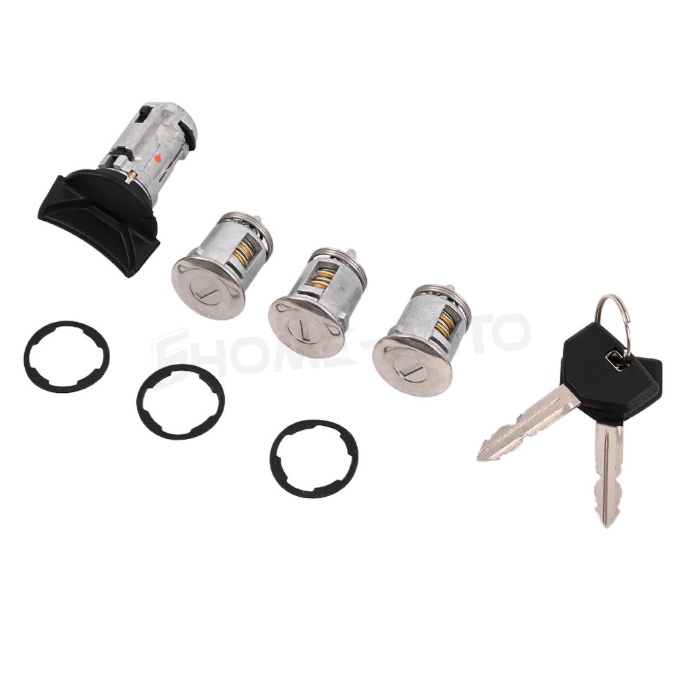 For 1991-1995 Jeep Cherokee Ignition Switch Cylinder & Door Lock Set
