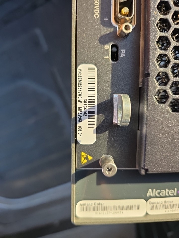 Alcatel Lucent/Nokia 9500 MPR; MPT-HL; 6GHz; 3EM22517ACAF - USED GOOD