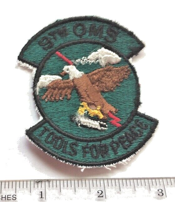 USAF NINTH ORGANIZATIONAL  MAINTENANCE SQUADRON.