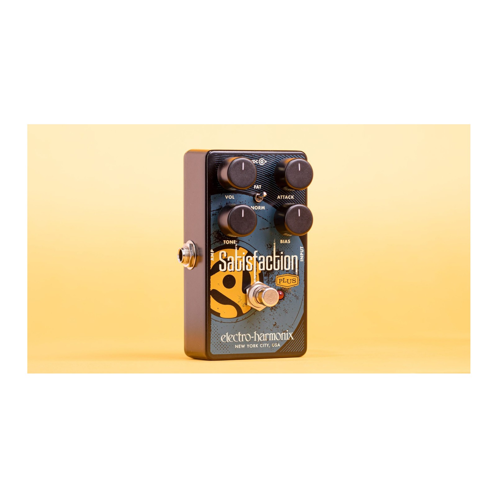 Electro Harmonix Satisfaction Plus Fuzz True Bypass Electric Guitar Analog Pedal
