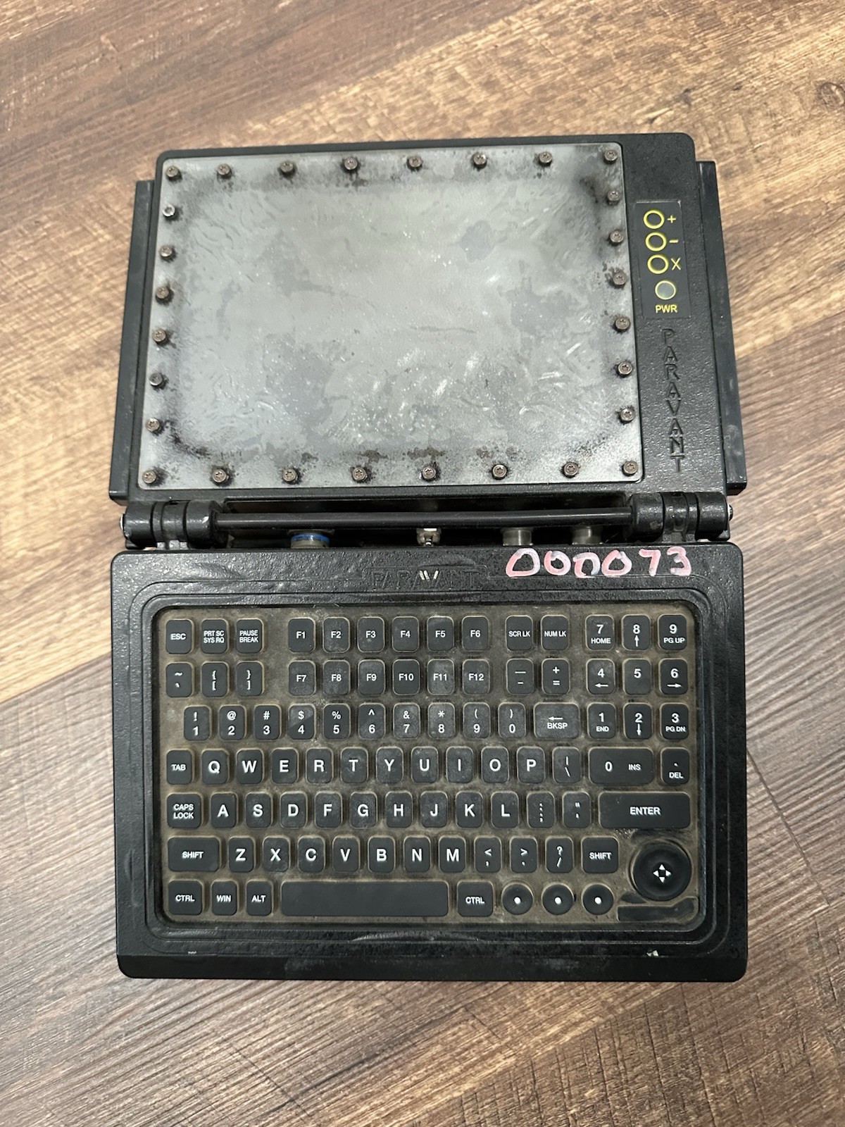 Paravant Ruggedized Military Computer Model HHC 133, Comtech Mobile, *Untested*