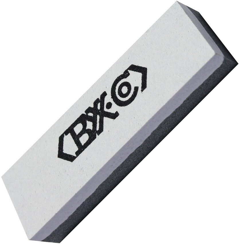 BYX Co Arctic Fox Gray Dual Medium Grit Pocket Knife Sharpening Stone -BYXAFPKT