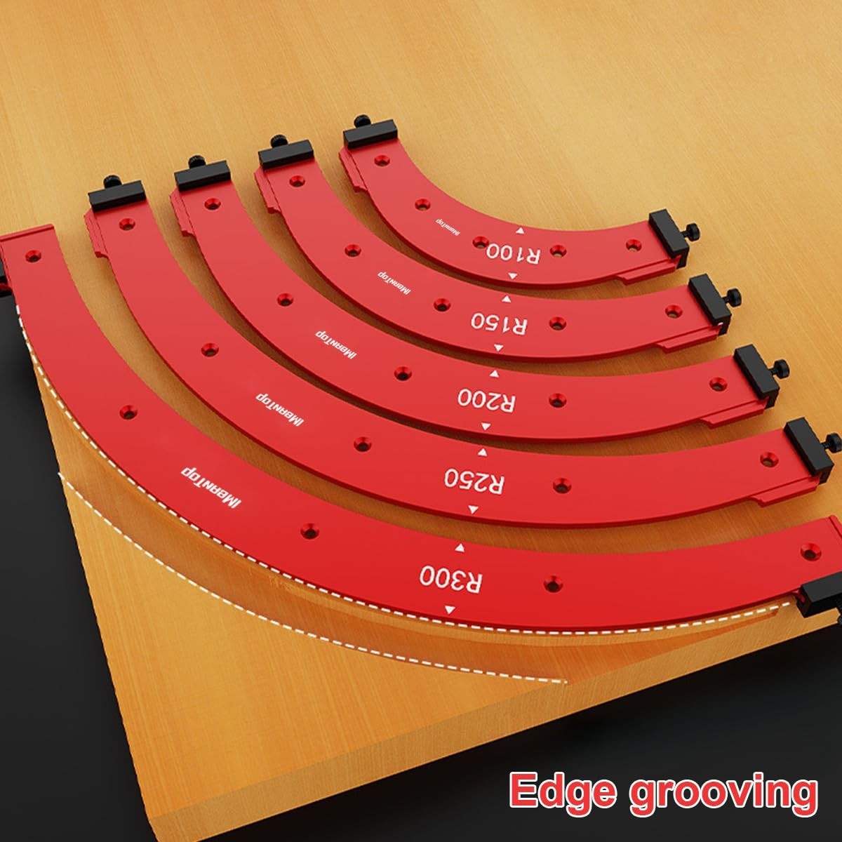 IMeanTop Router Corner Radius Template Router Radius Jig Router Corner Jig