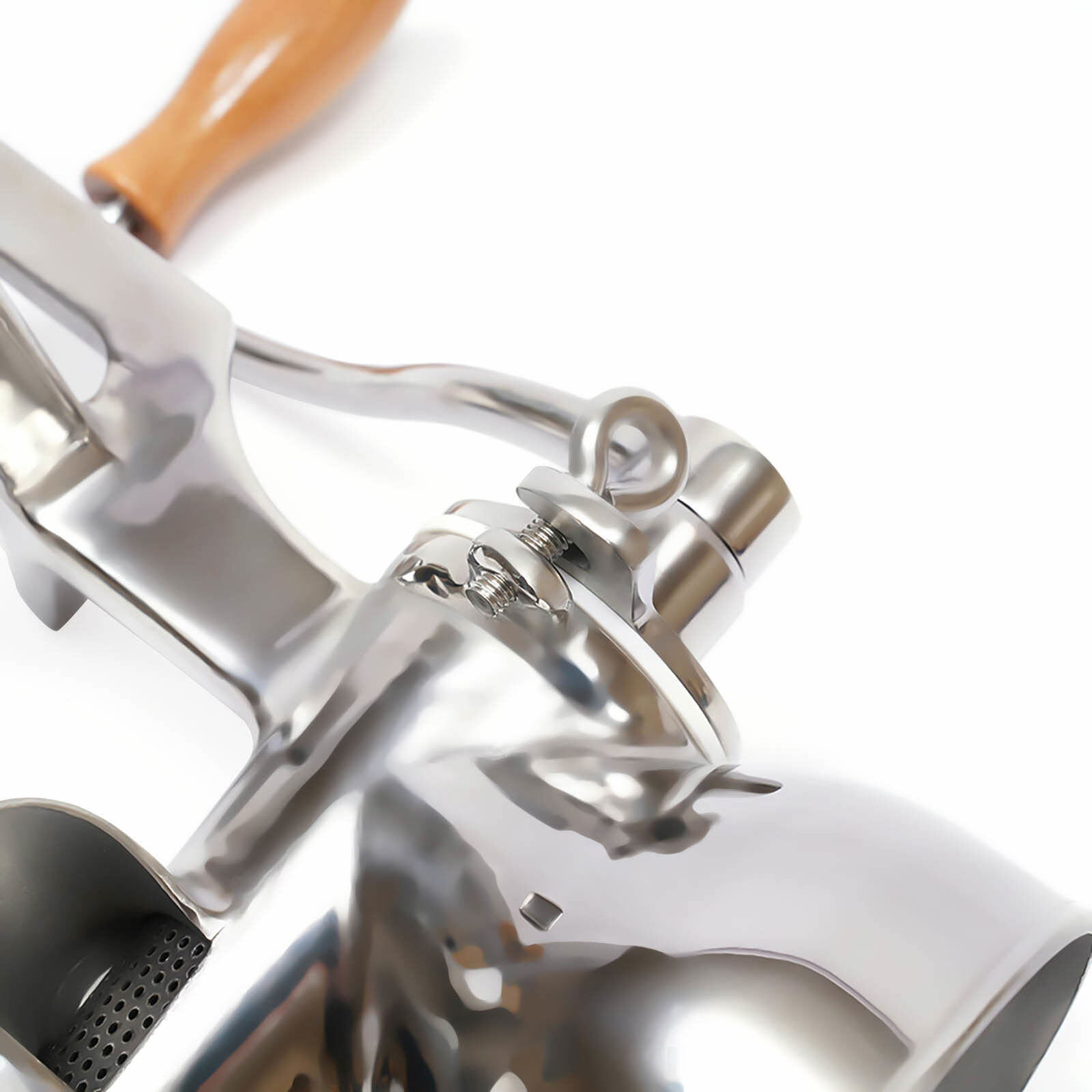 Manual Wheatgrass Juicer Hand Press Wheat Grass Fruit Juicing Extractor Silver