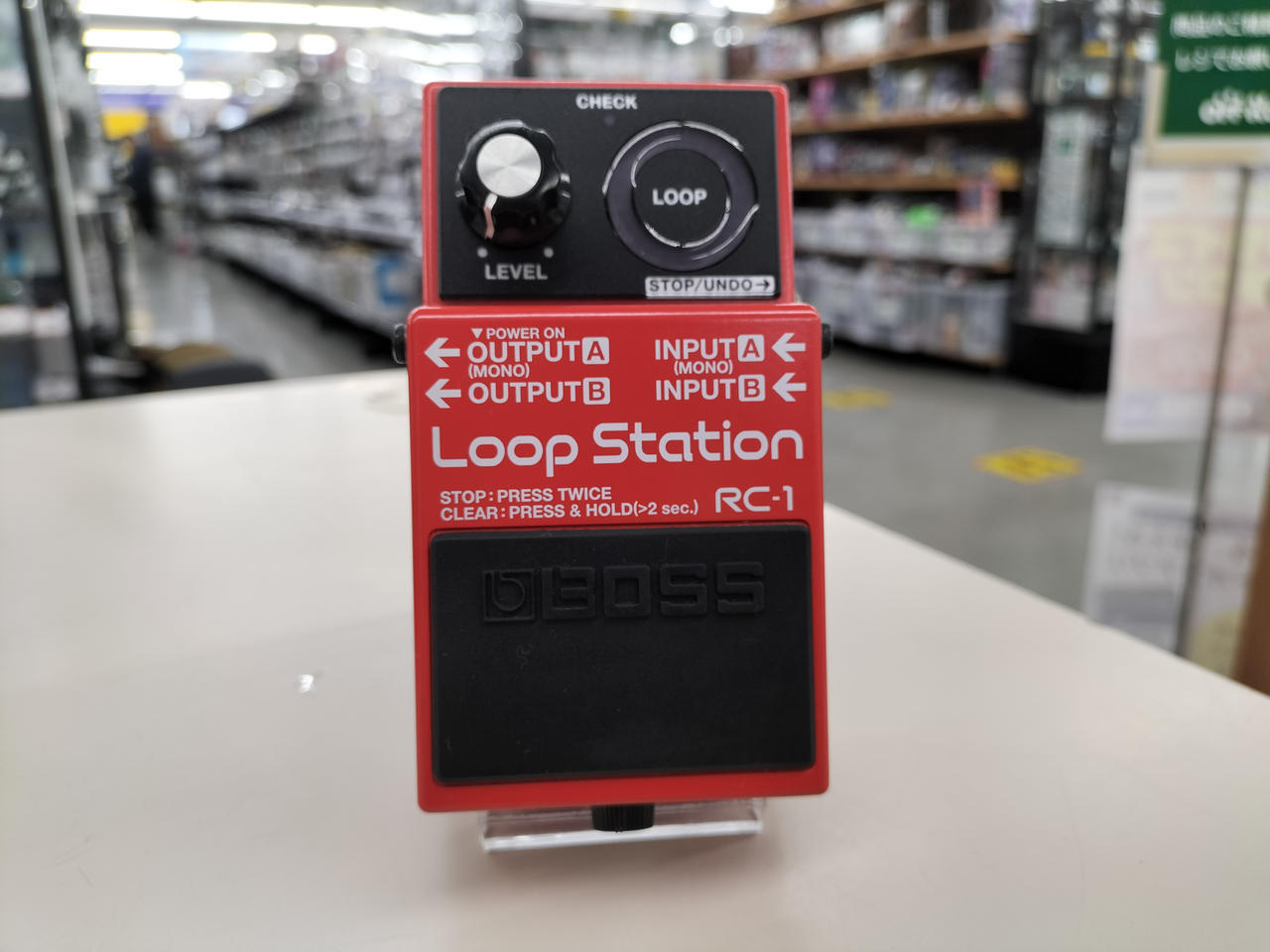 BOSS RC-1 effector From Japan