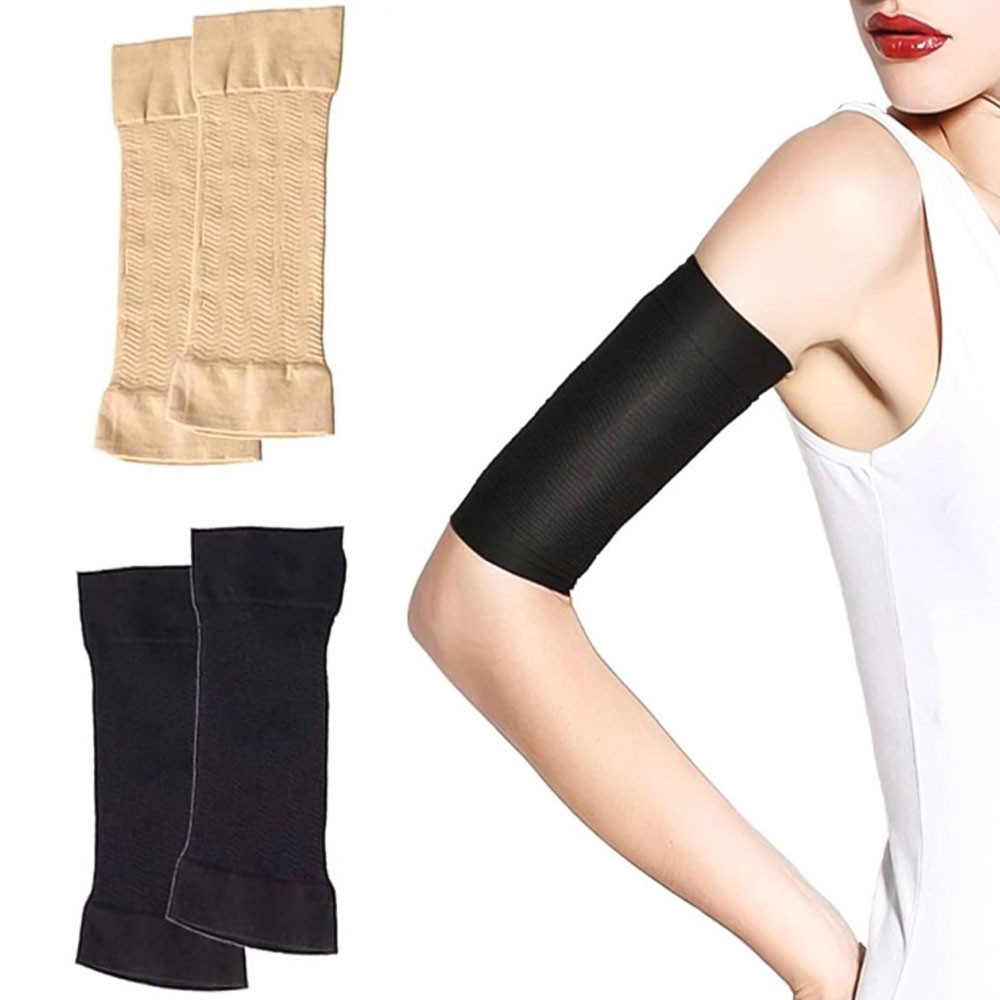 2PCS Weight Loss Arm Shaper Massager Sleeve Lose Fat Fitness Shaper Wrap Bands