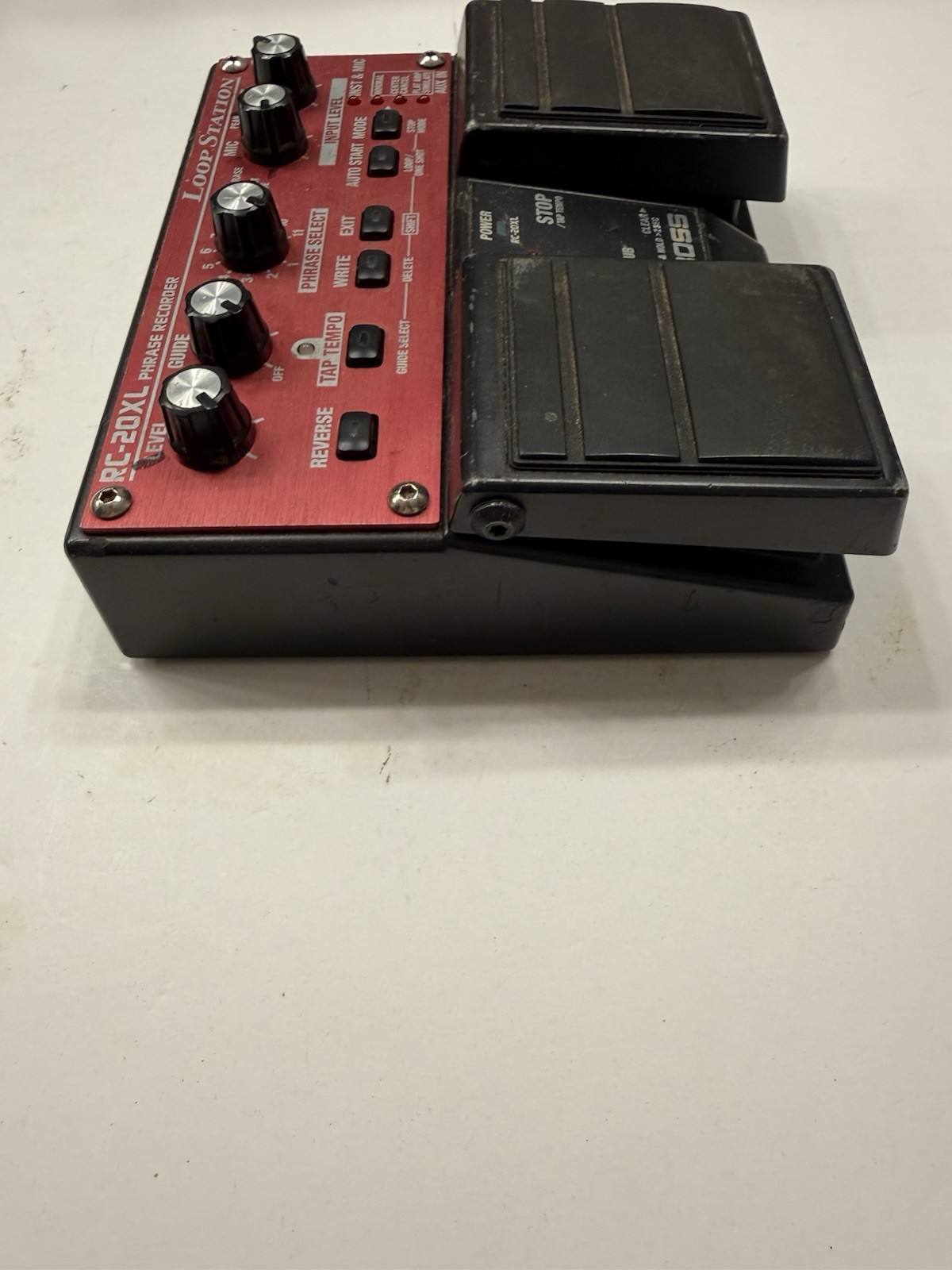 Boss RC-20XL Loop Station Phrase Recorder Sampler Guitar Effect Pedal + PSU