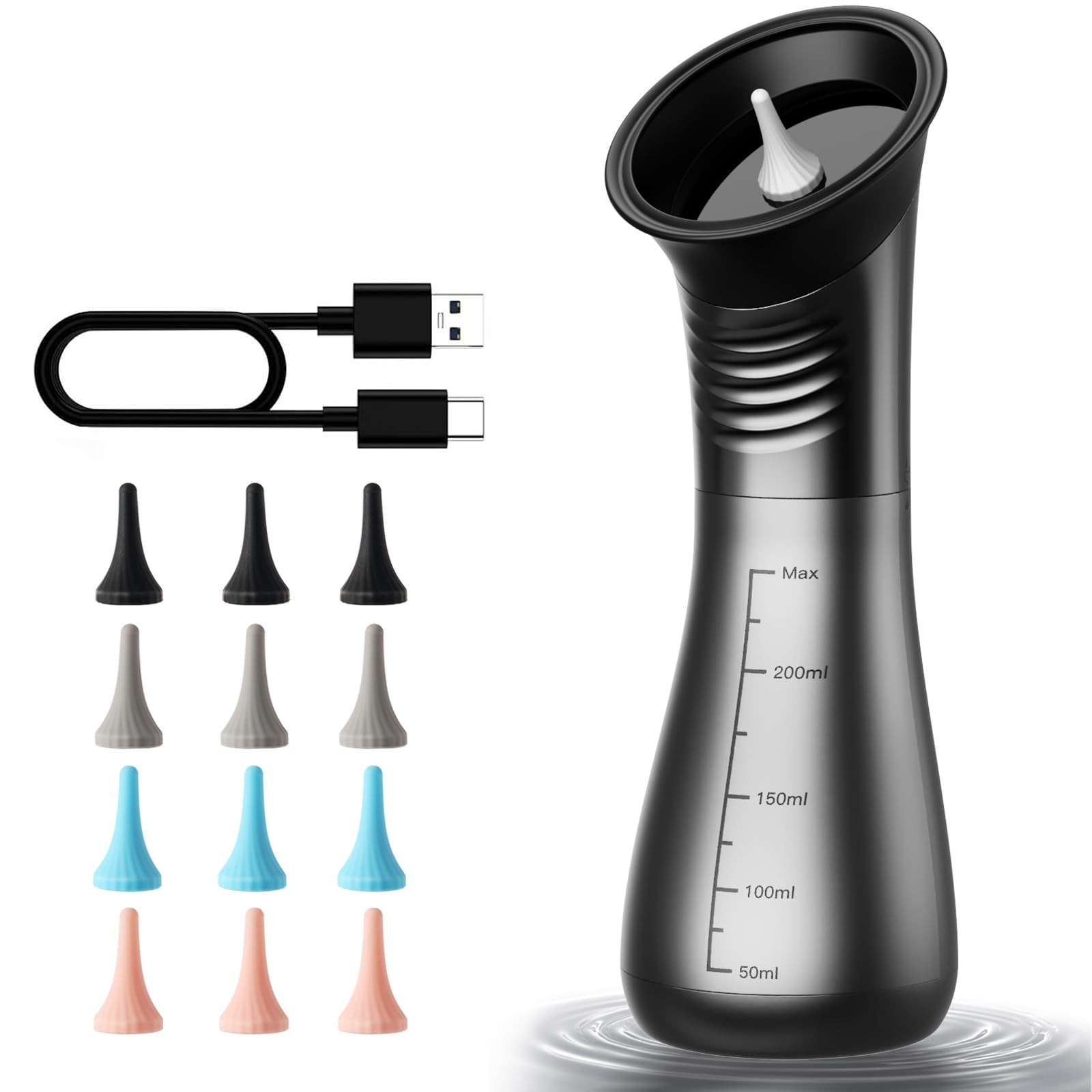 Ear Wax Removal, Upgraded Electric Ear Cleaner with Safe Efficient Comfortabl...