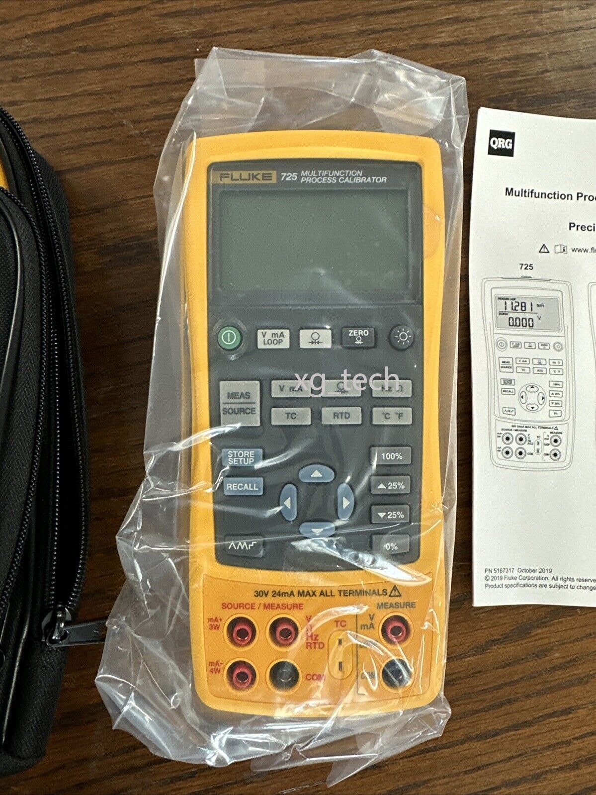 new FLUKE 725 Multifunction process calibrator via Fedex or DHL orUPS