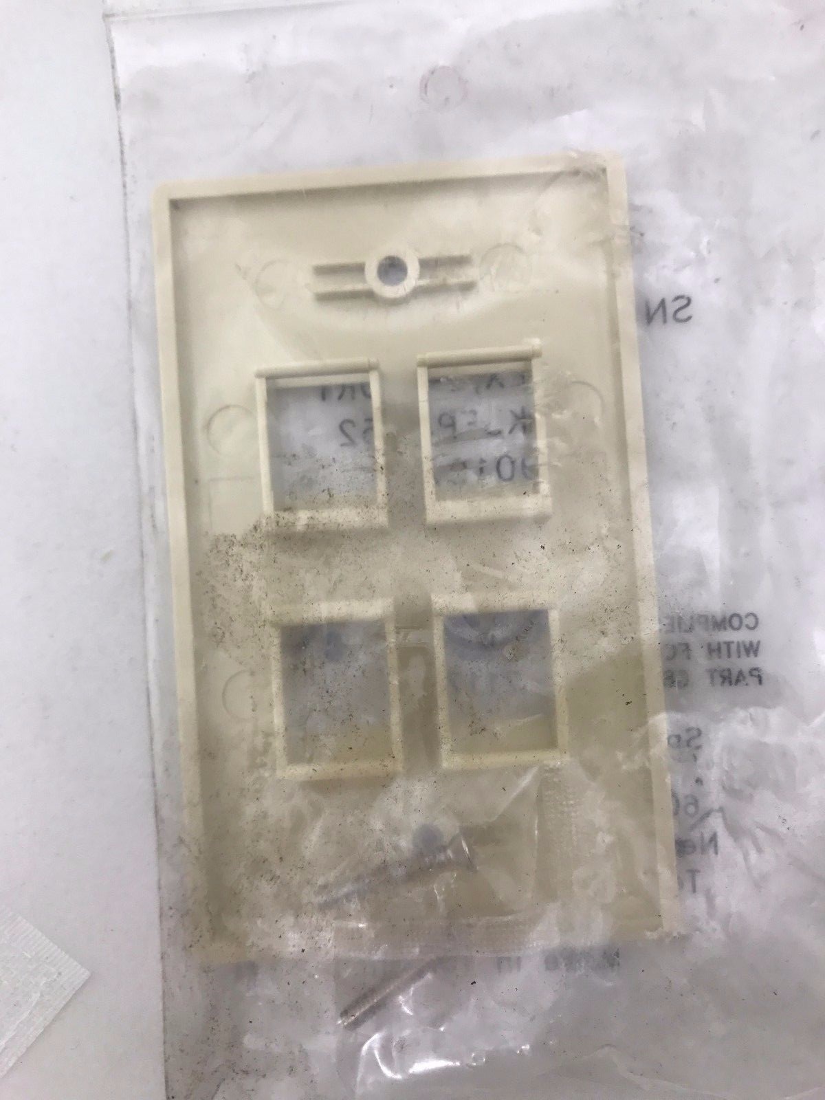 Sprint SNGL-GANG faceplate SP-KSFP4-52