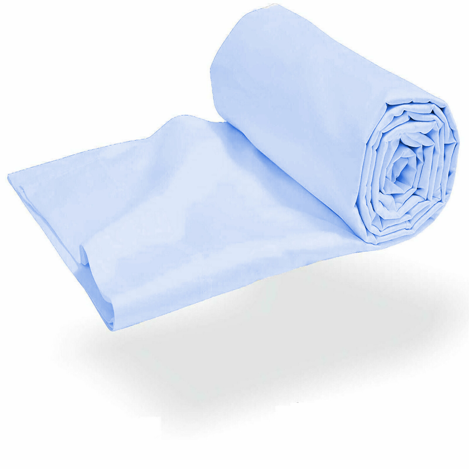 Extra Deep Pocket Bed Sheets Egyptian Cotton Sky Blue Solid Select Item