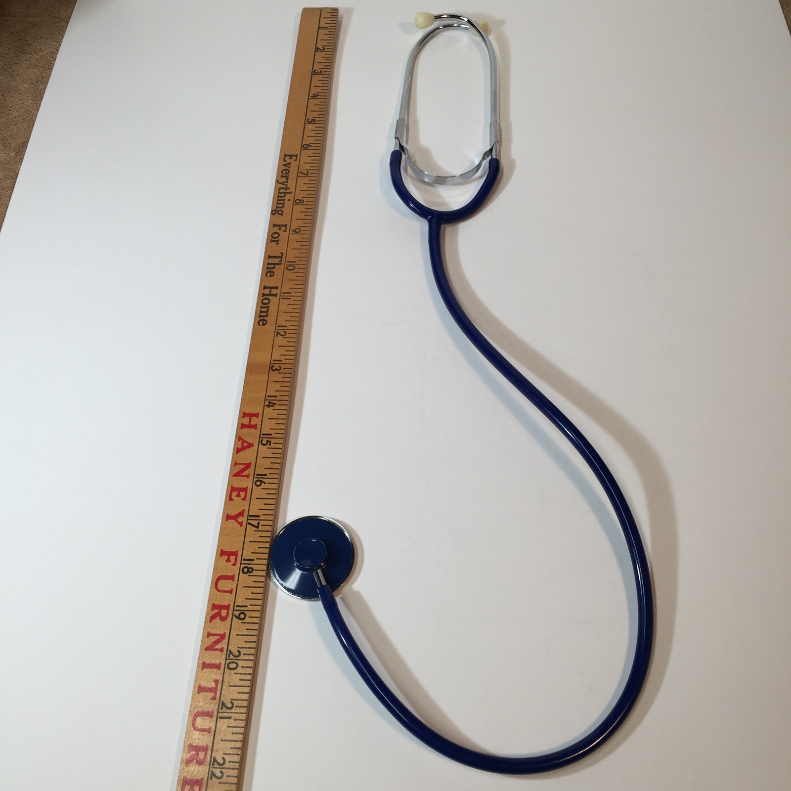 Stethoscopes -(1) ADC, (1) Unmarked- Blue 30" Excellent Condition