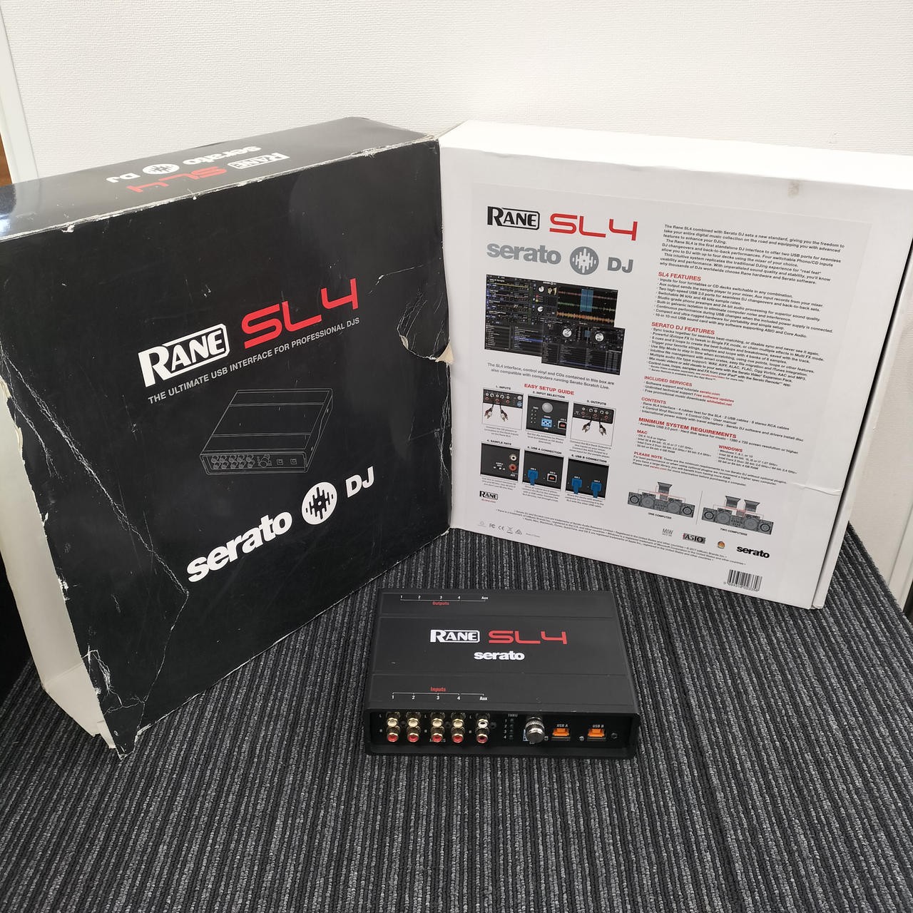 RANE SL4 DJ CONTROLLER [Not compatible with Windows 11] From Japan