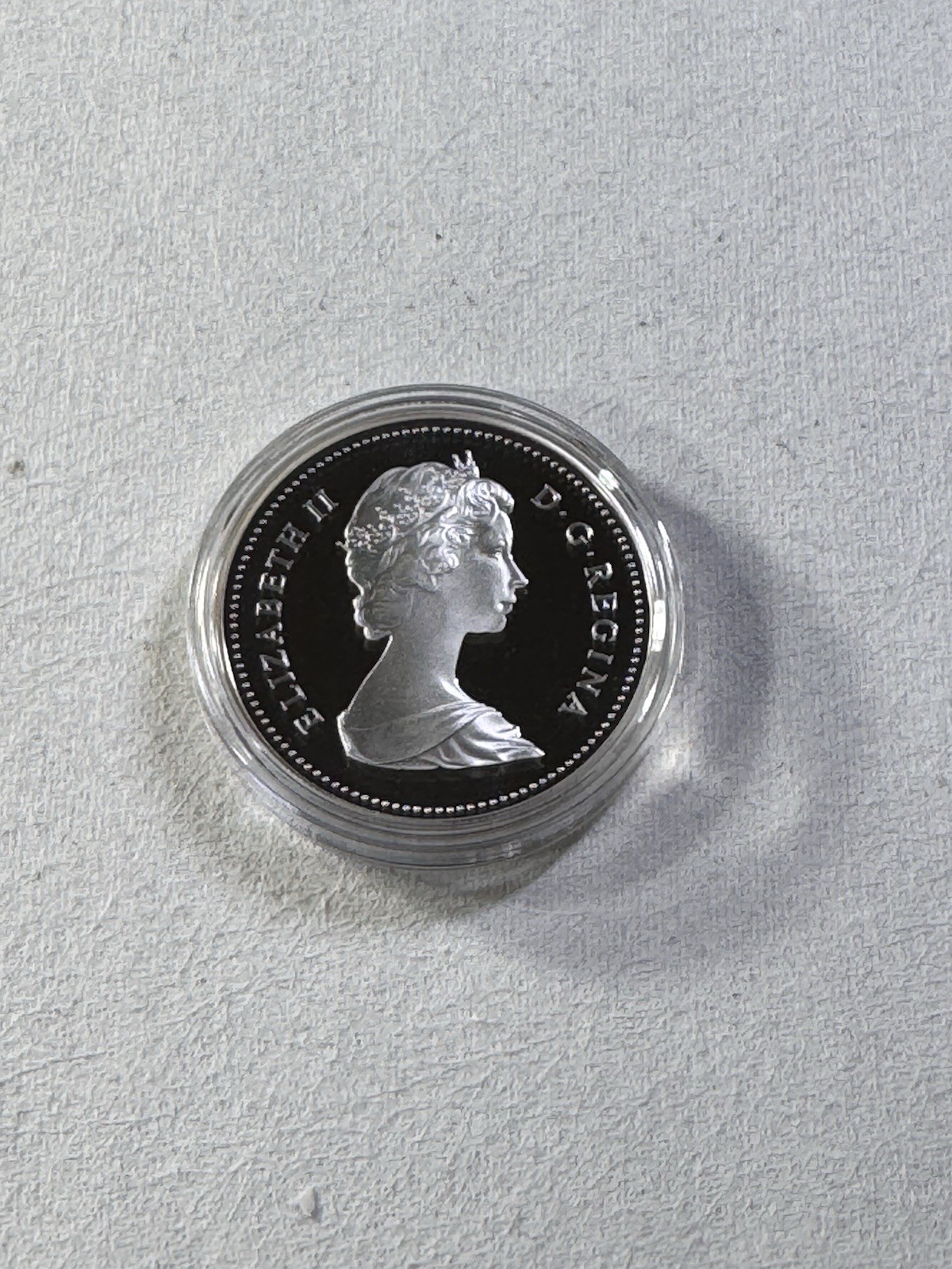1984 Canada 1 Dollar Silver Proof Coin Toronto